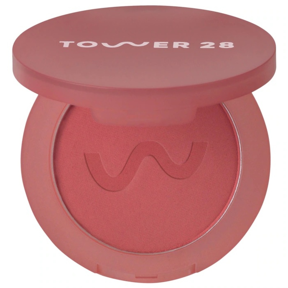 New Tower 28 GetSet Blur + Set Matte Powder Blush Sawtelle Slushie